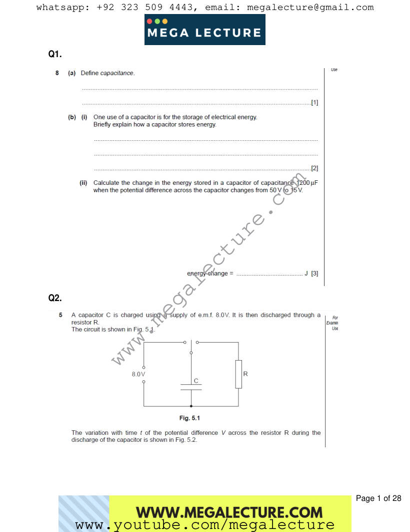 Page 1 of Worksheet