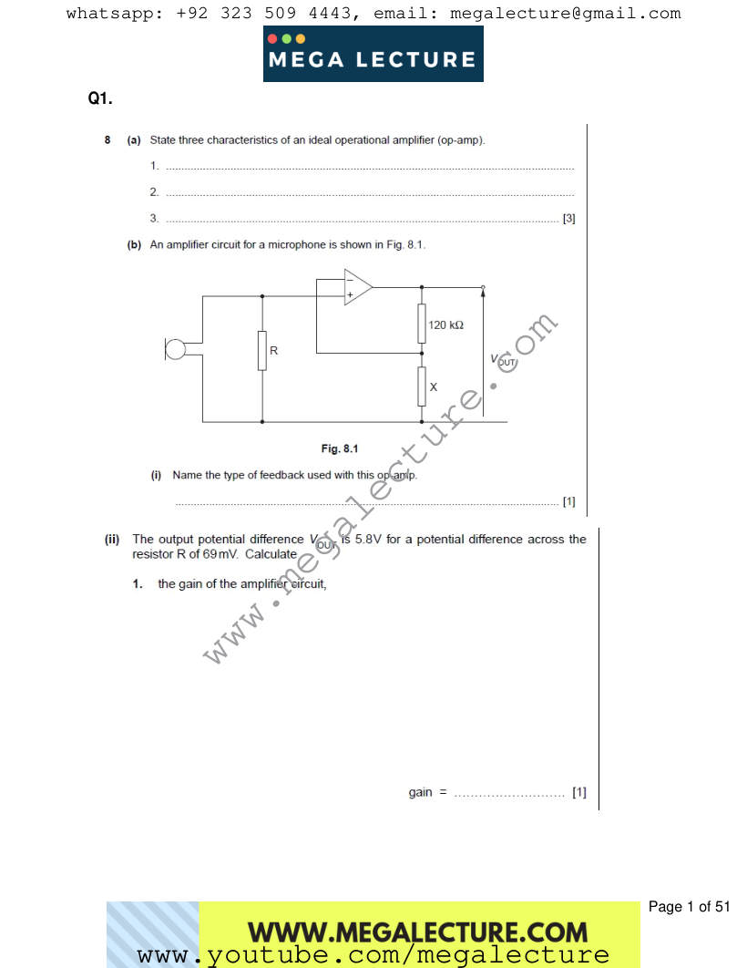 Page 1 of Worksheet