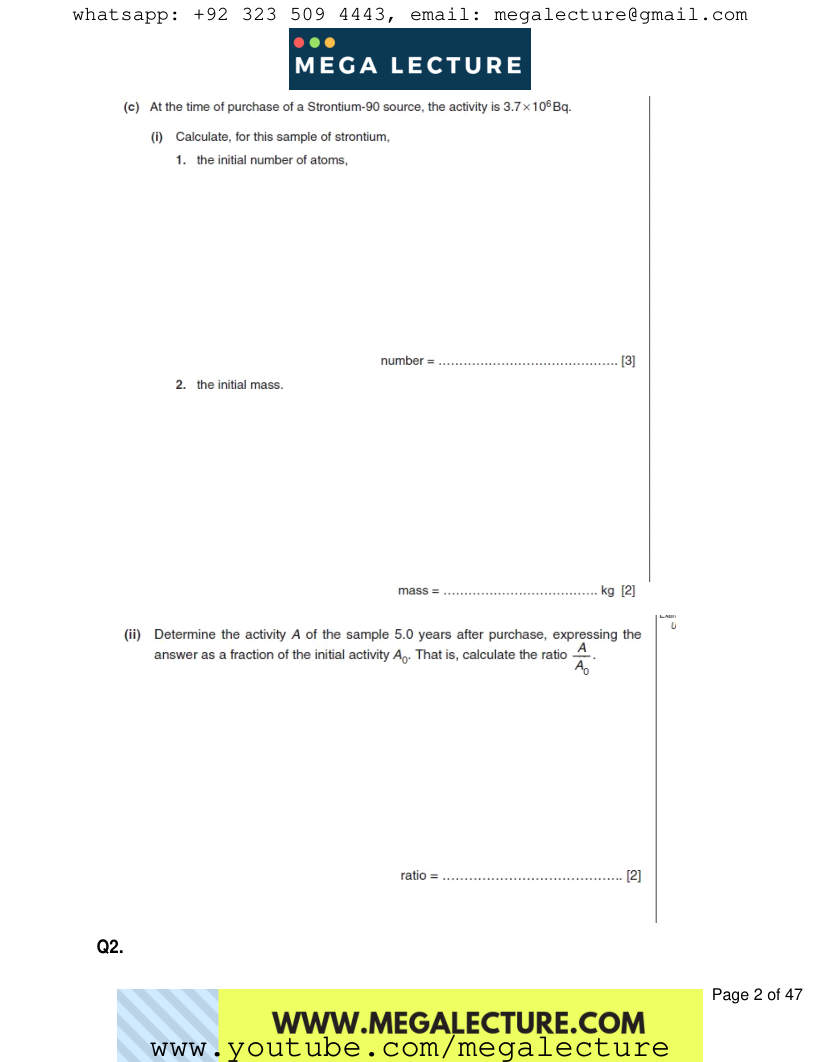 Page 2 of Worksheet