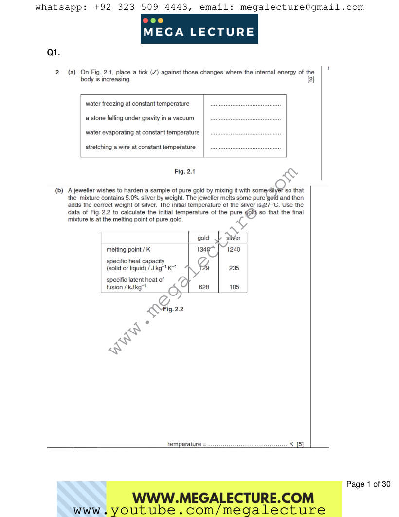 Page 1 of Worksheet