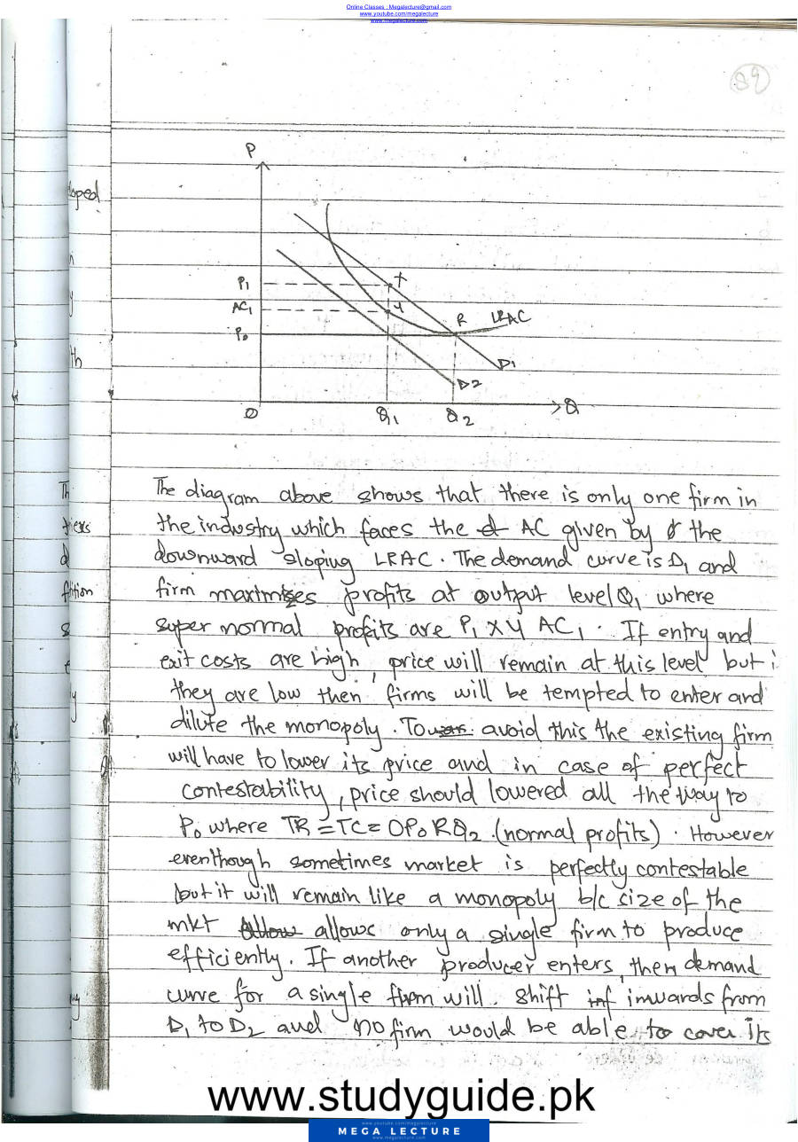 Page 1 of A Level Economics Part 5 (PDF)