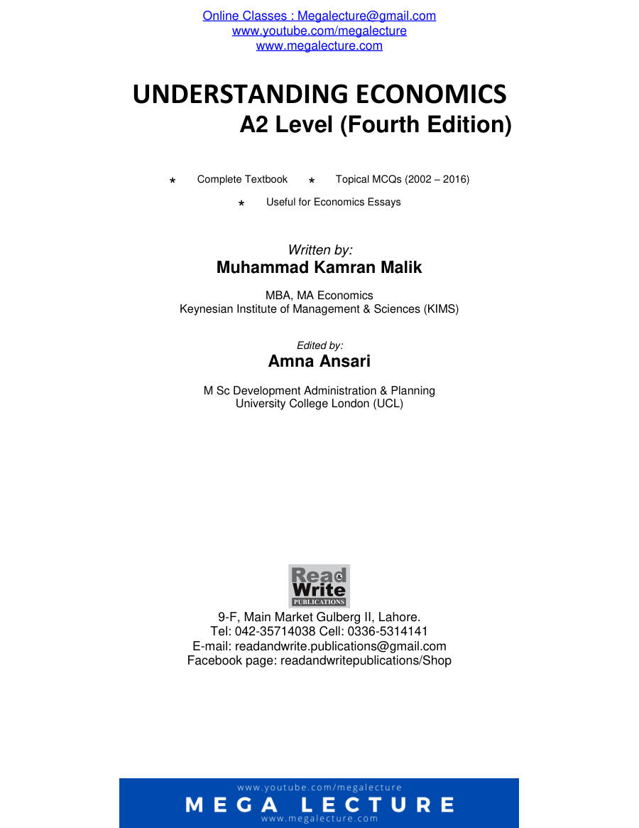 Page 2 of UNDERSTANDING ECONOMICS A2 Level Fourth (PDF)