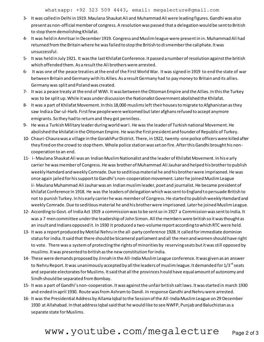 Page 2 of Additional Notes (78)
