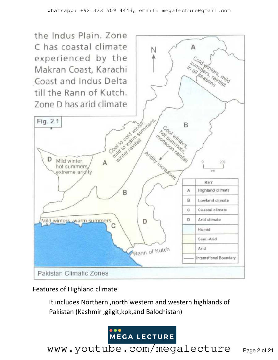 Page 2 of Chapter 2 Climate