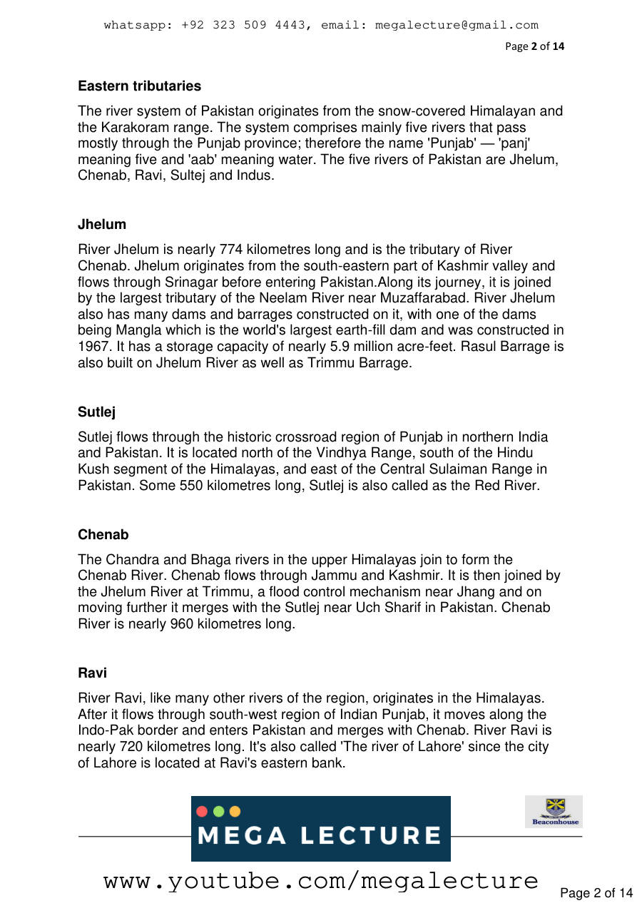Page 2 of Chapter 3 Water Resources