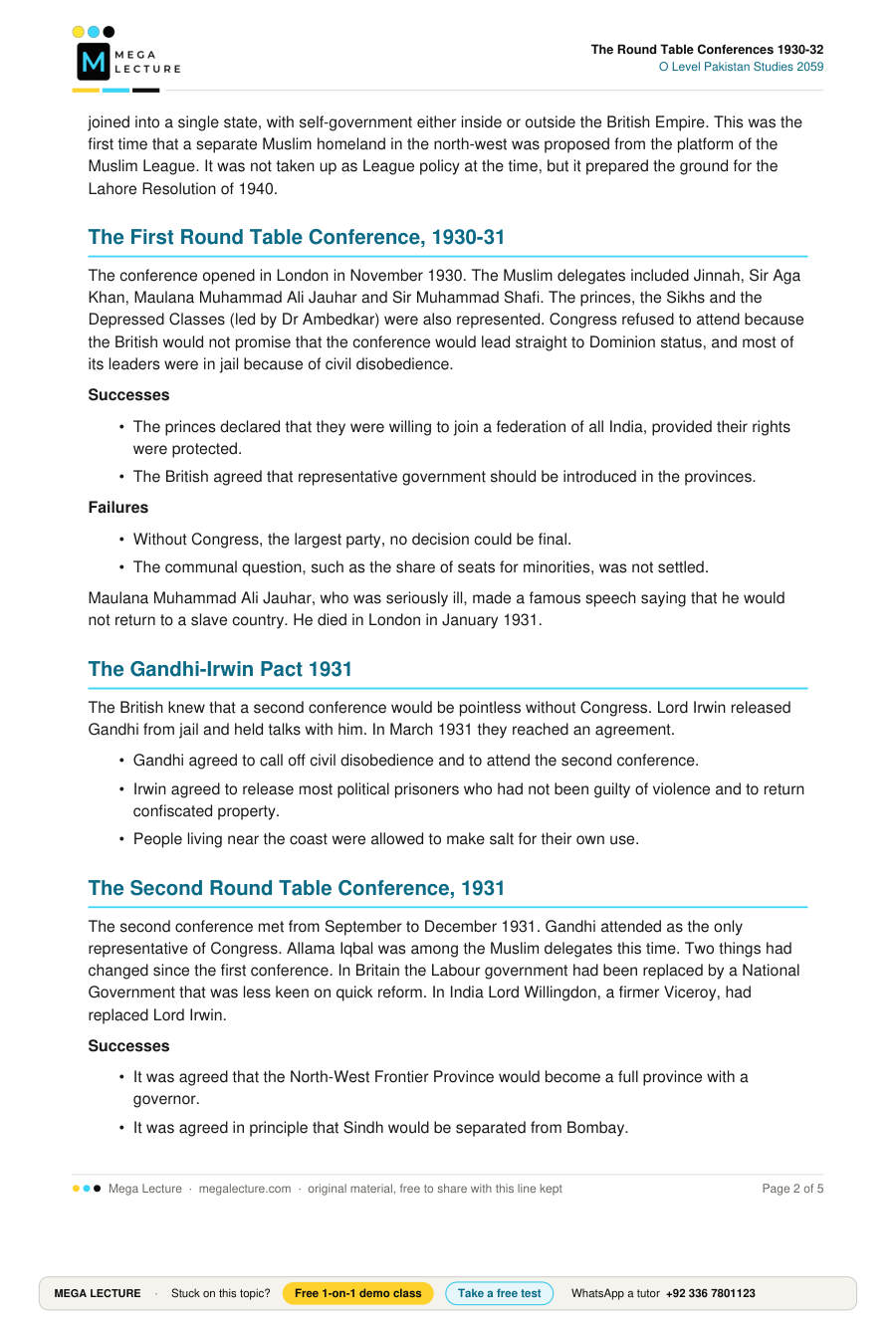 Page 2 of The Round Table Conferences 1930-32