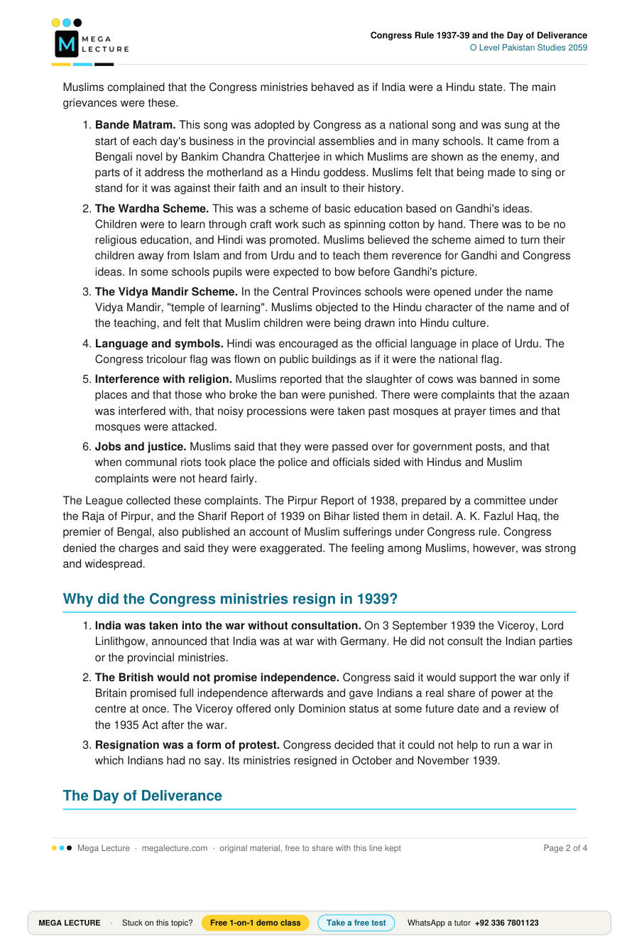Page 2 of Congress Rule 1937-39 and the Day of Deliverance