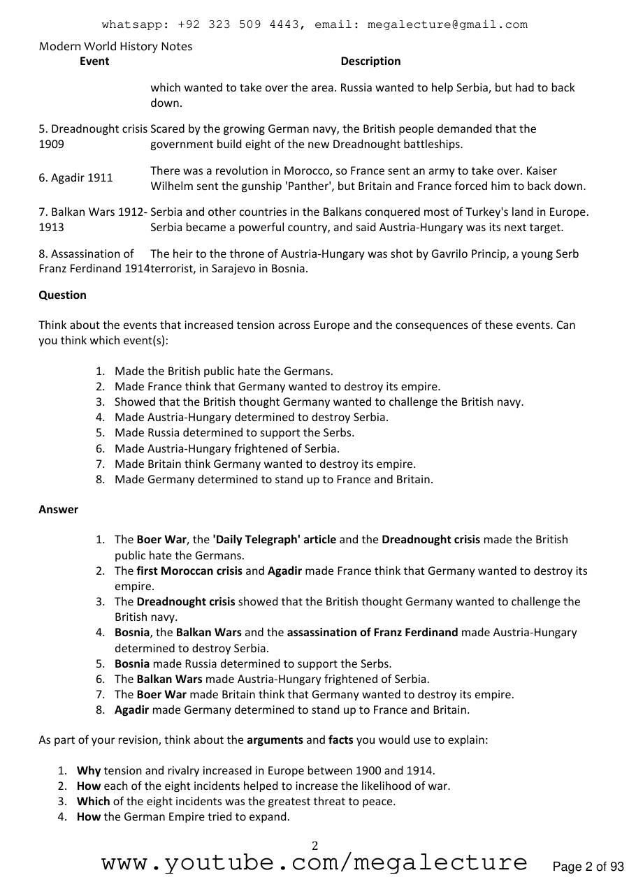 Page 2 of History Notes