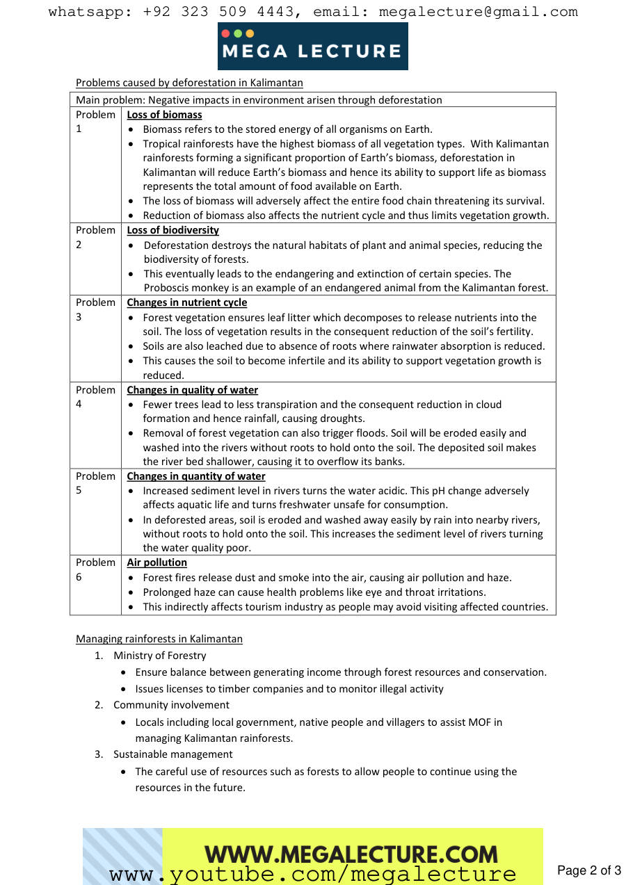 Page 2 of Geography Chapter 5