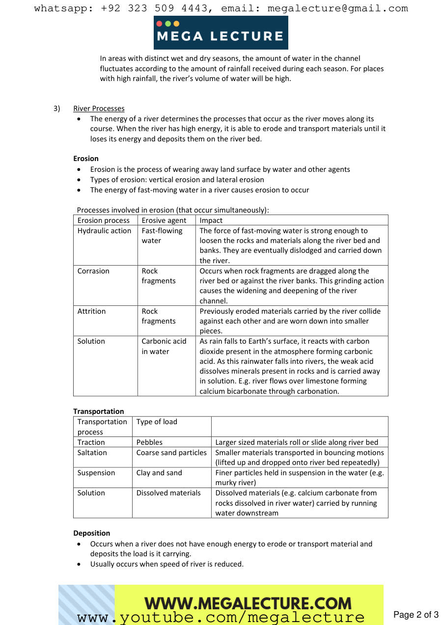 Page 2 of Geography Chapter 6