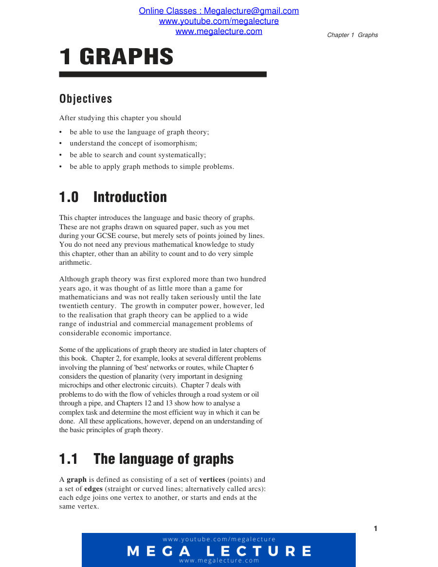 Page 1 of Chapter 1