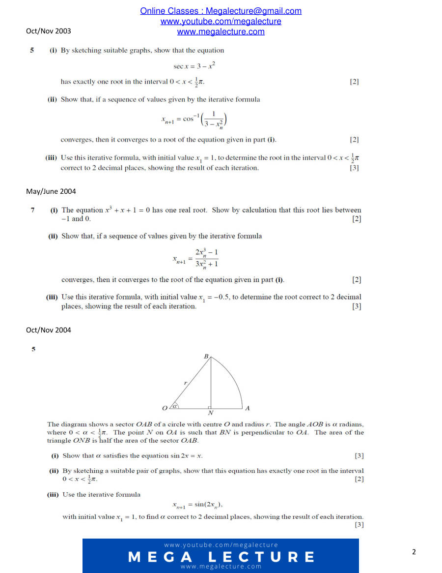 Page 2 of Chapter 6: Numerical Methods
