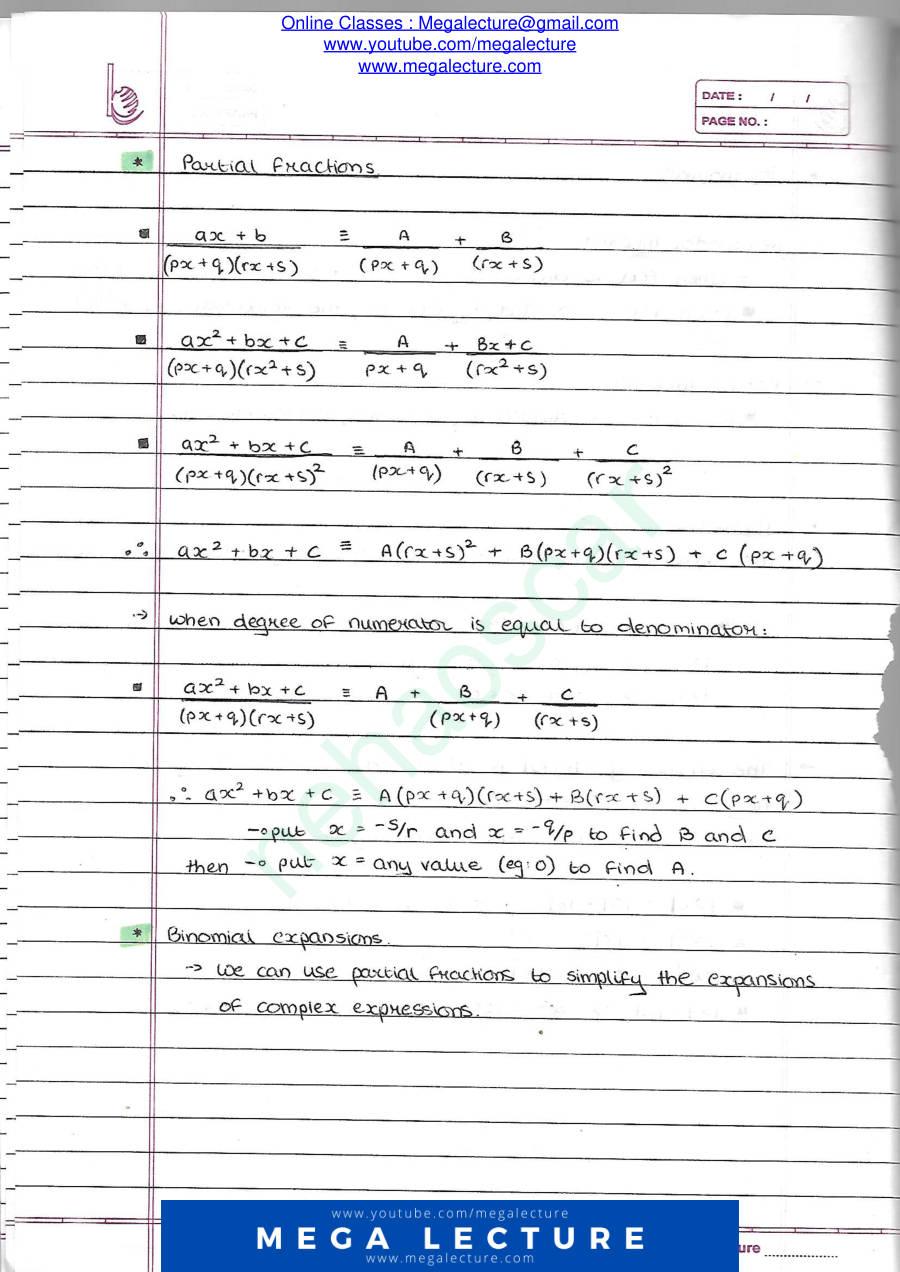 Page 2 of P3 Notes