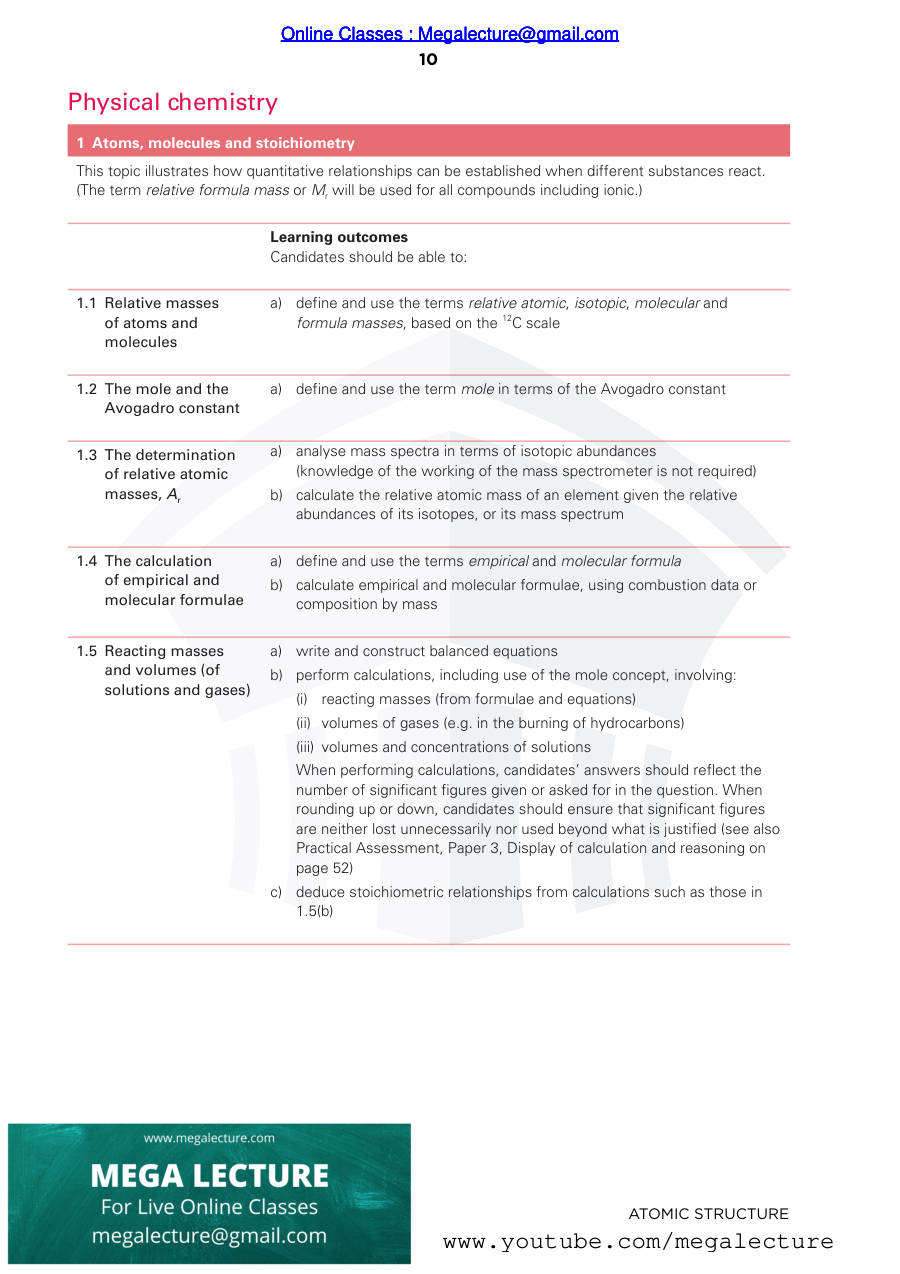 Page 2 of Atomic Structure Notes 1