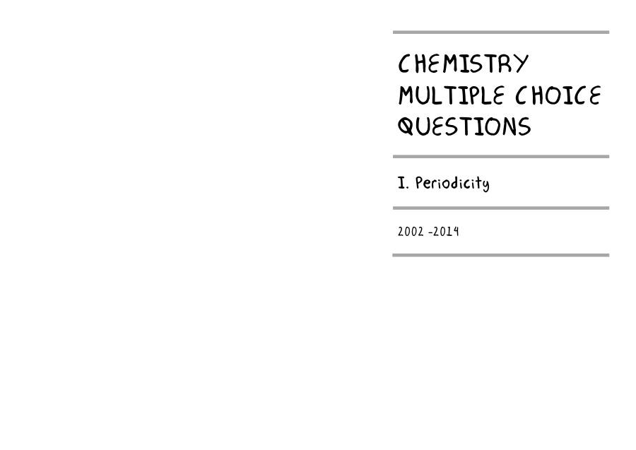 Page 1 of Periodicity