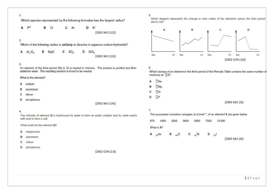 Page 2 of Periodicity