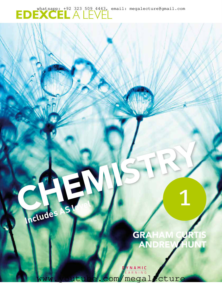 Page 1 of A Level Chemistry Edexcel Sample