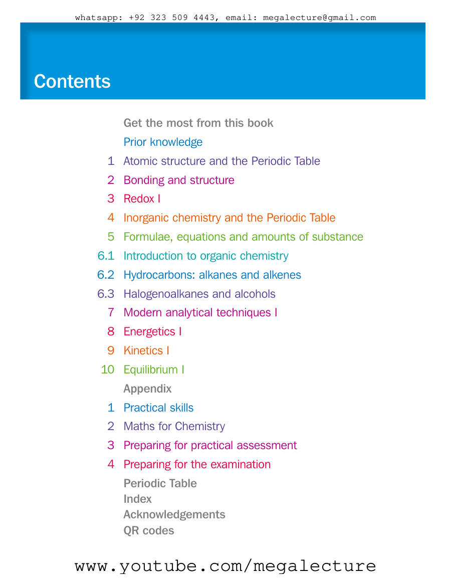 Page 2 of A Level Chemistry Edexcel Sample