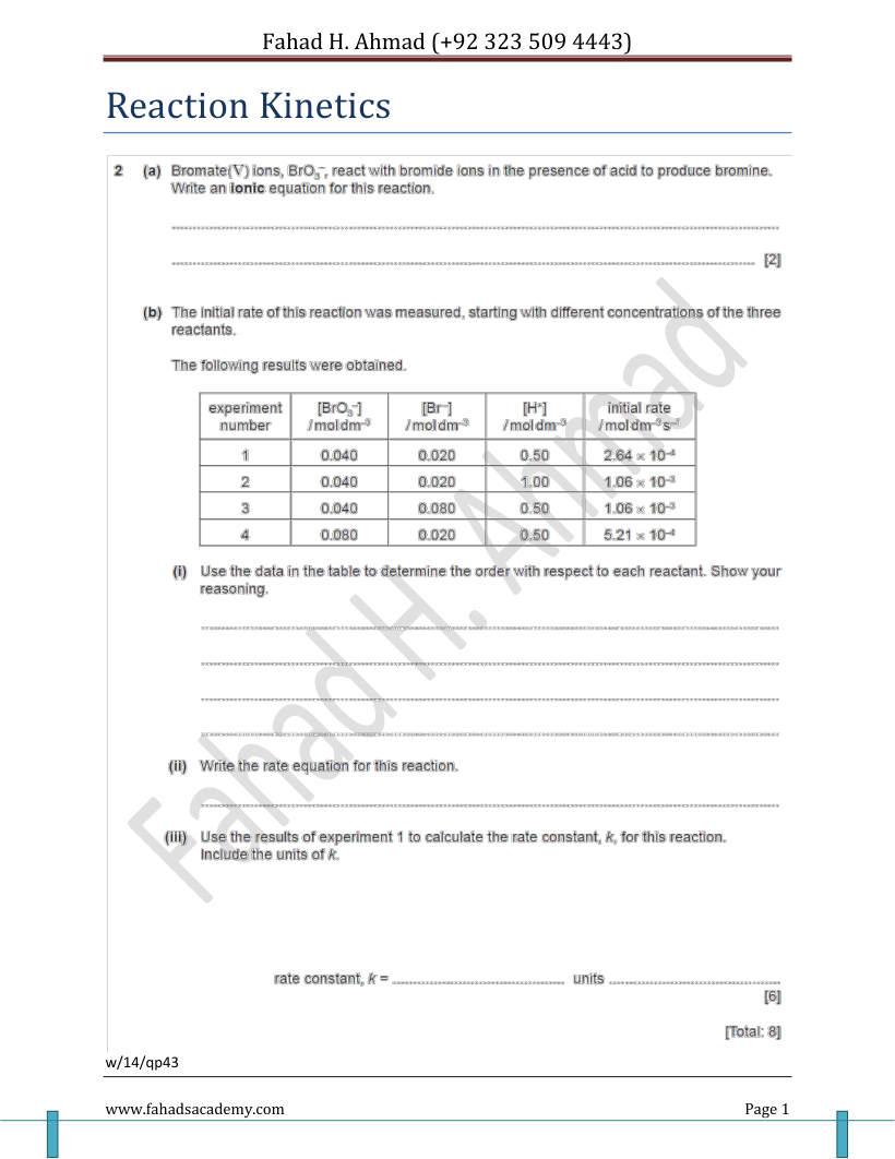 Page 1 of Worksheet