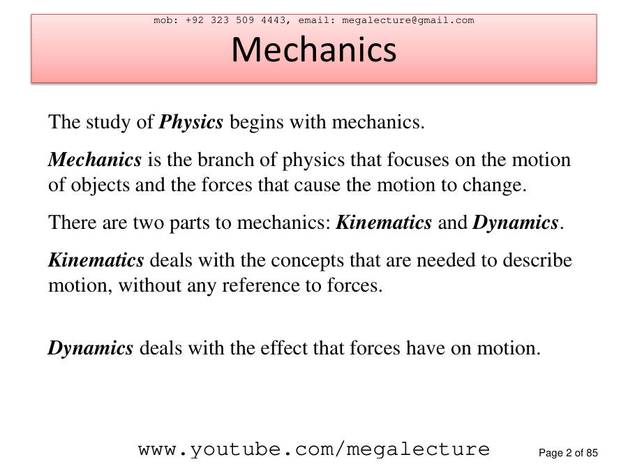 Page 2 of Kinematics