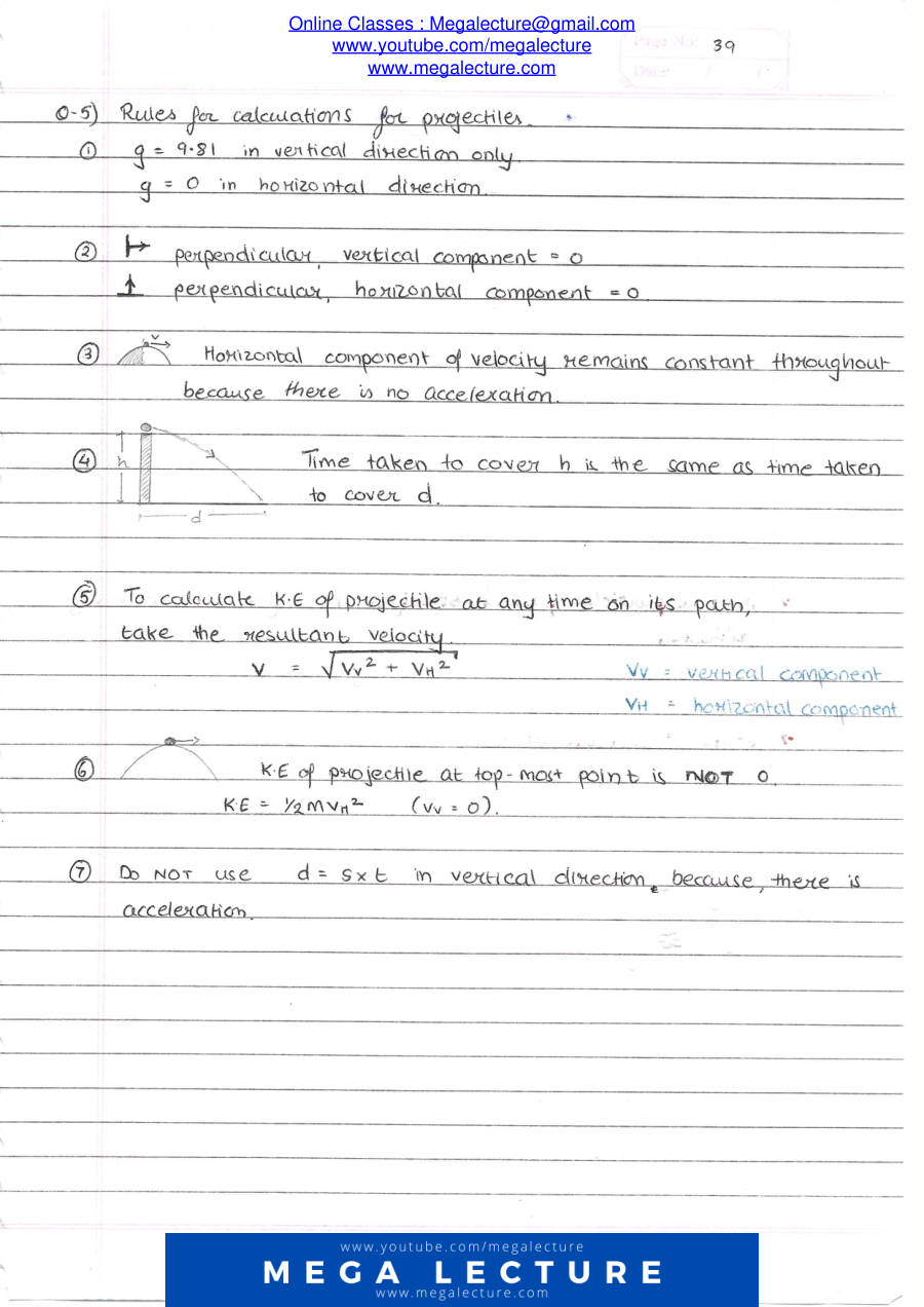 Page 2 of Projectiles