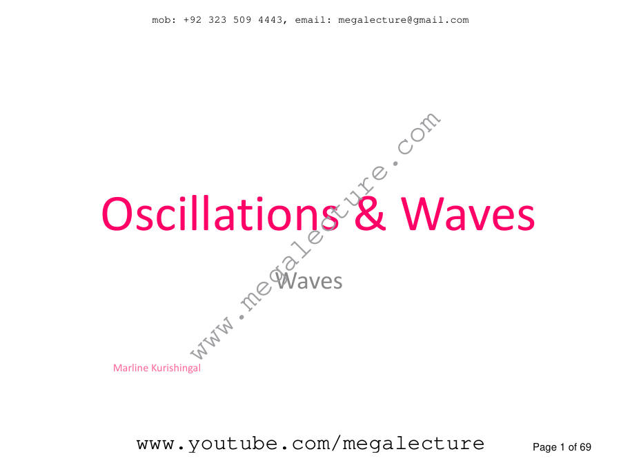 Page 1 of Waves