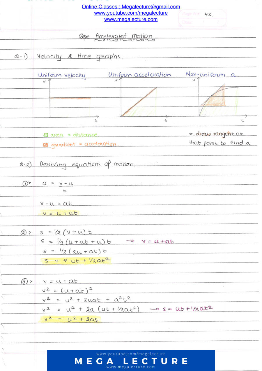 Page 1 of Accelerated Motion