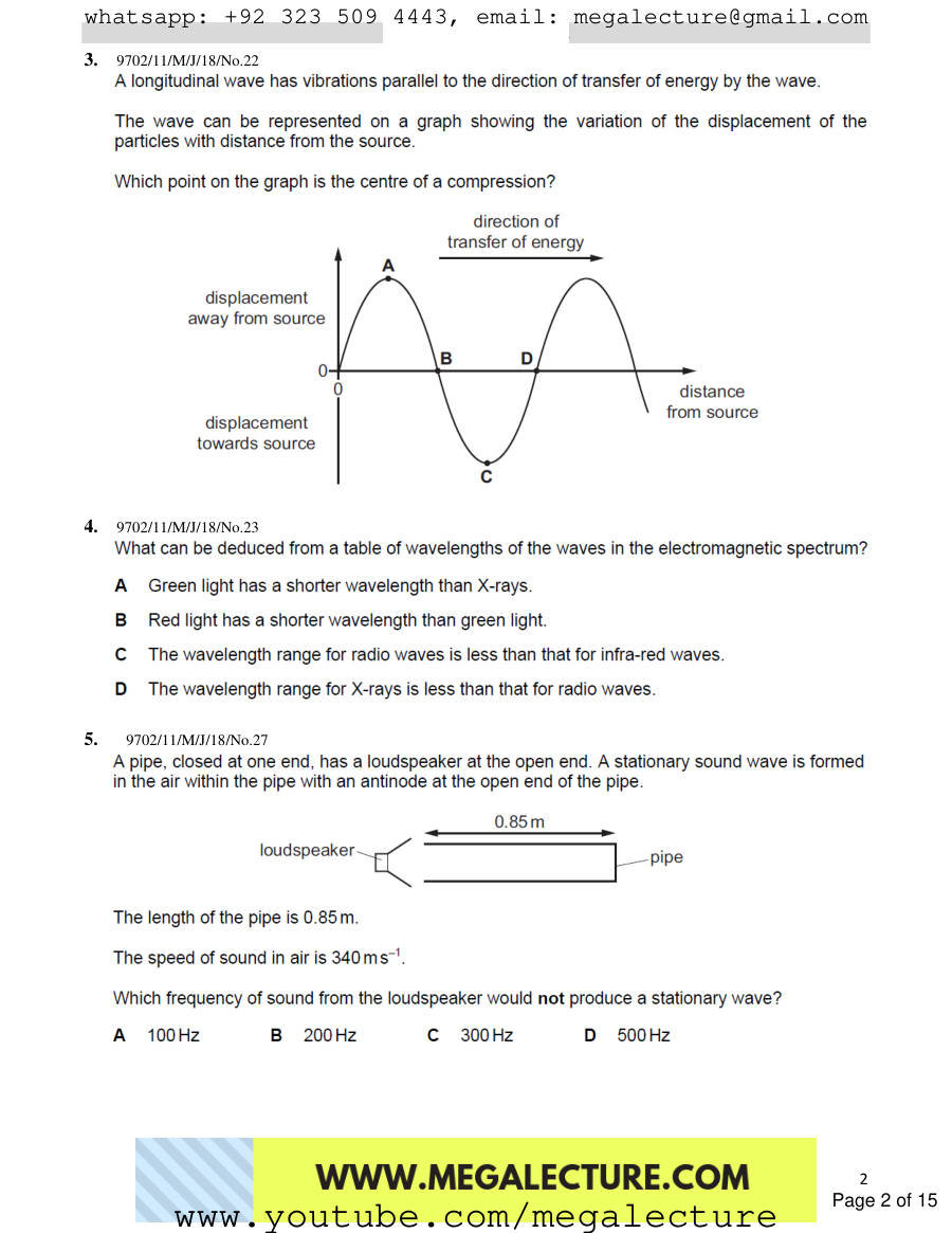 Page 2 of Waves — MCQs