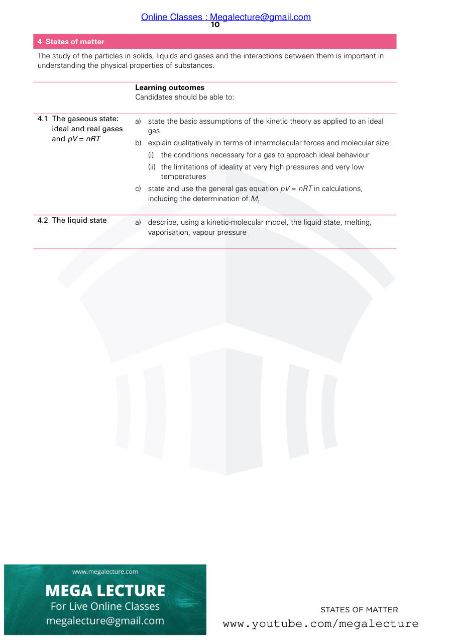 Page 2 of States Of Matter Notes
