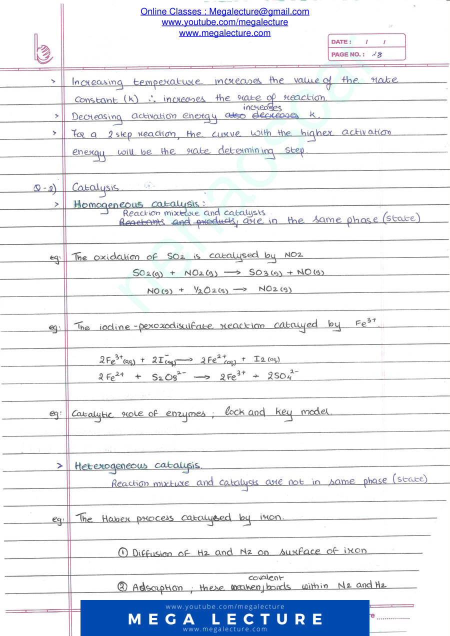Page 2 of Reaction Kinetics