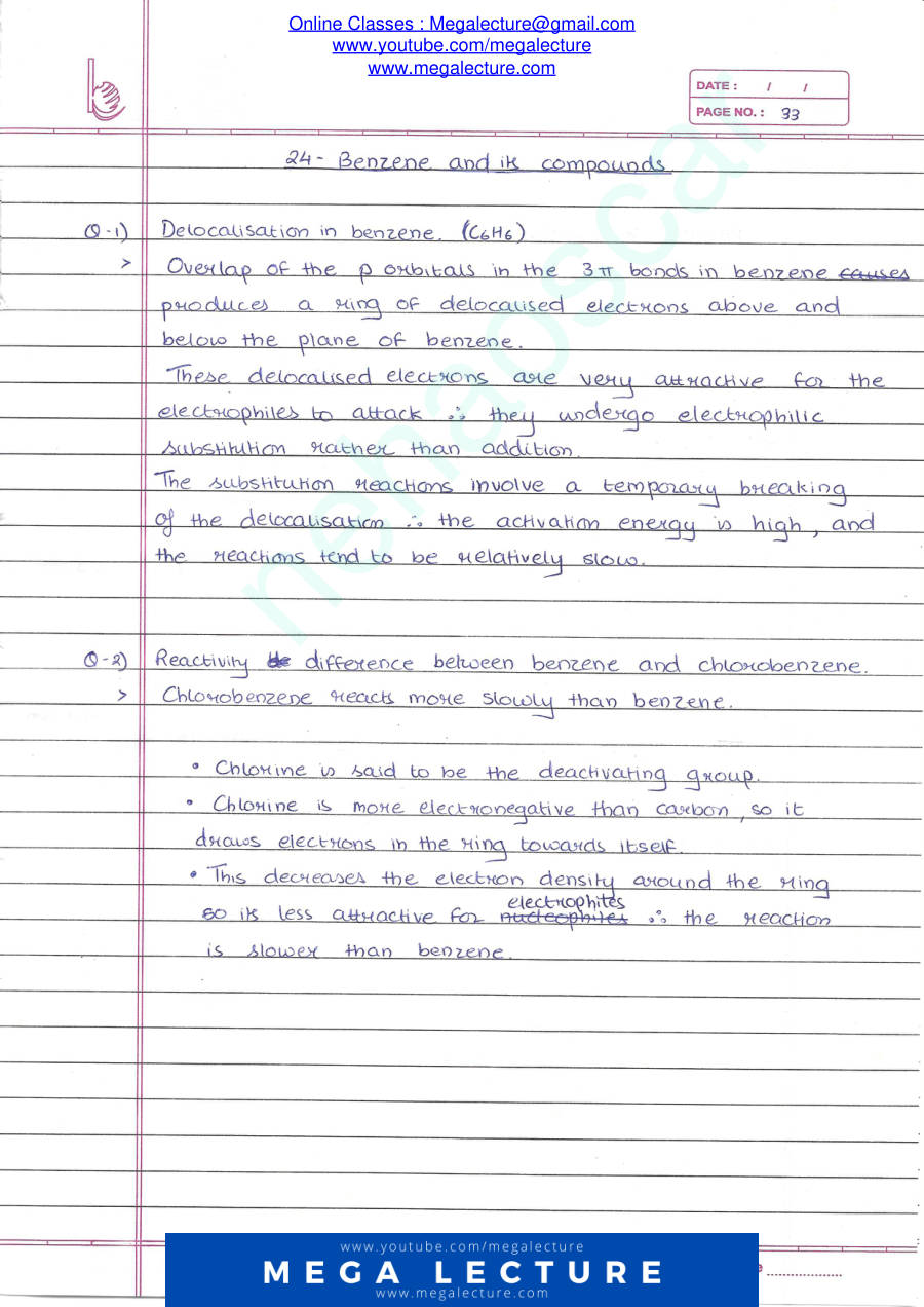 Page 1 of Benzene And Its Compounds