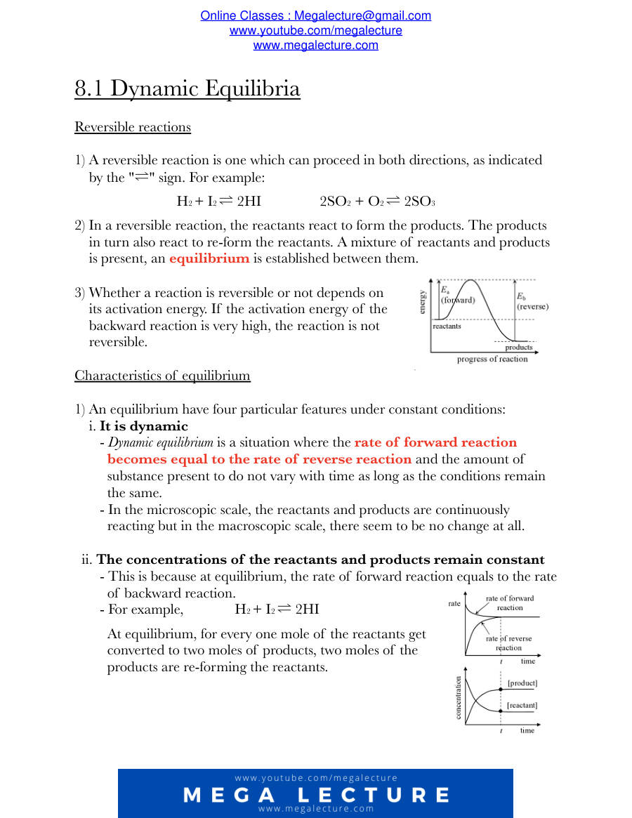 Page 2 of Chemical Equilibria