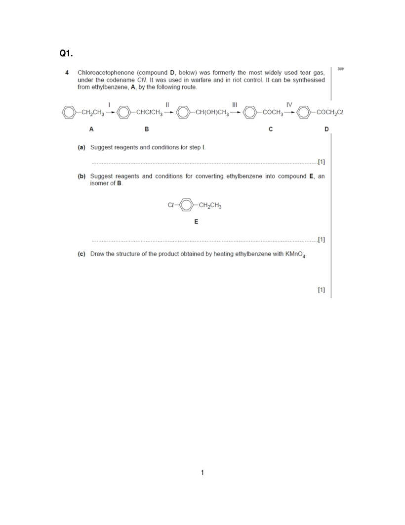 Page 1 of Worksheet
