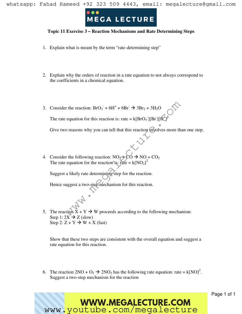 Page 1 of Exercise