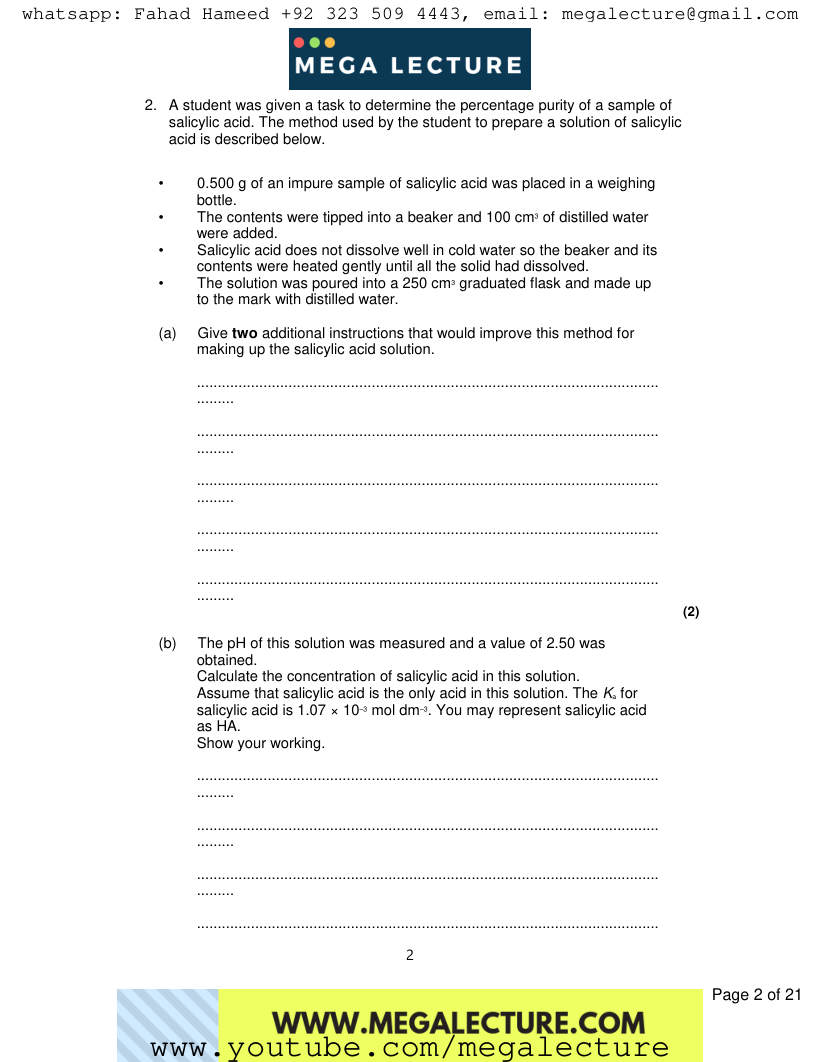 Page 2 of Worksheet
