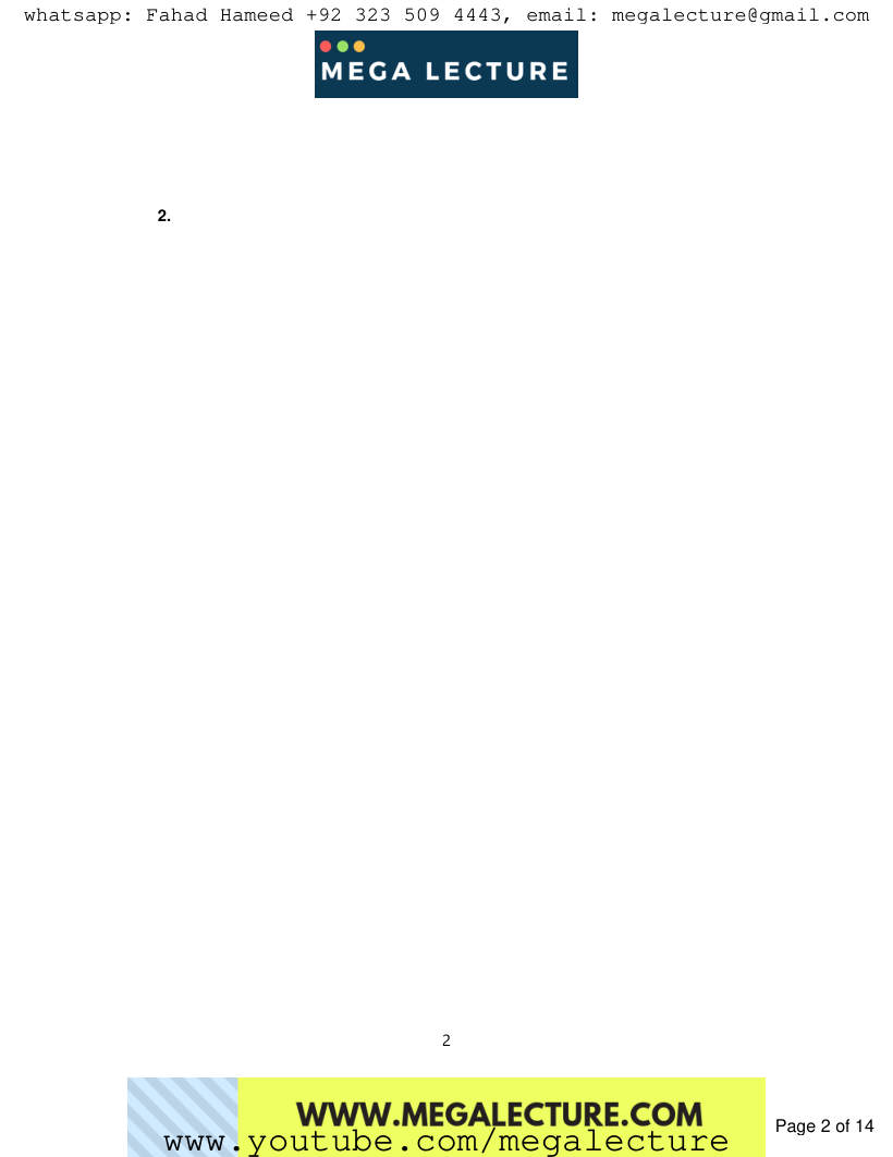 Page 2 of Marking scheme