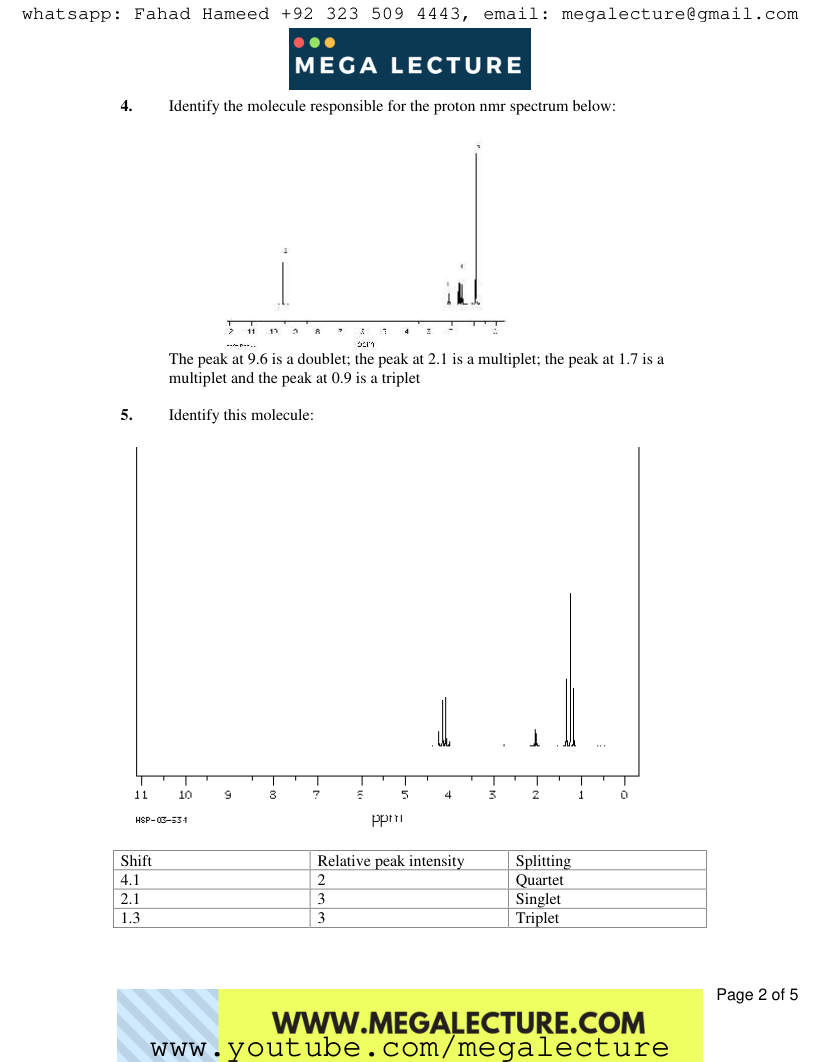 Page 2 of Exercise