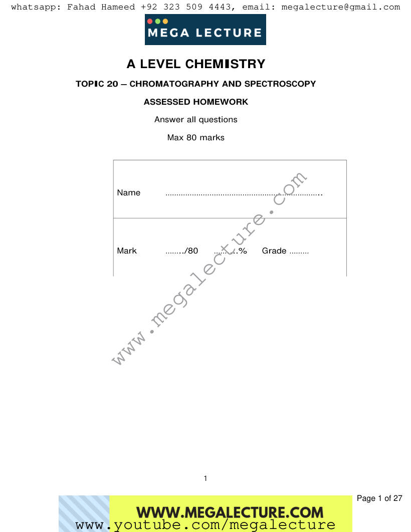 Page 1 of Worksheet